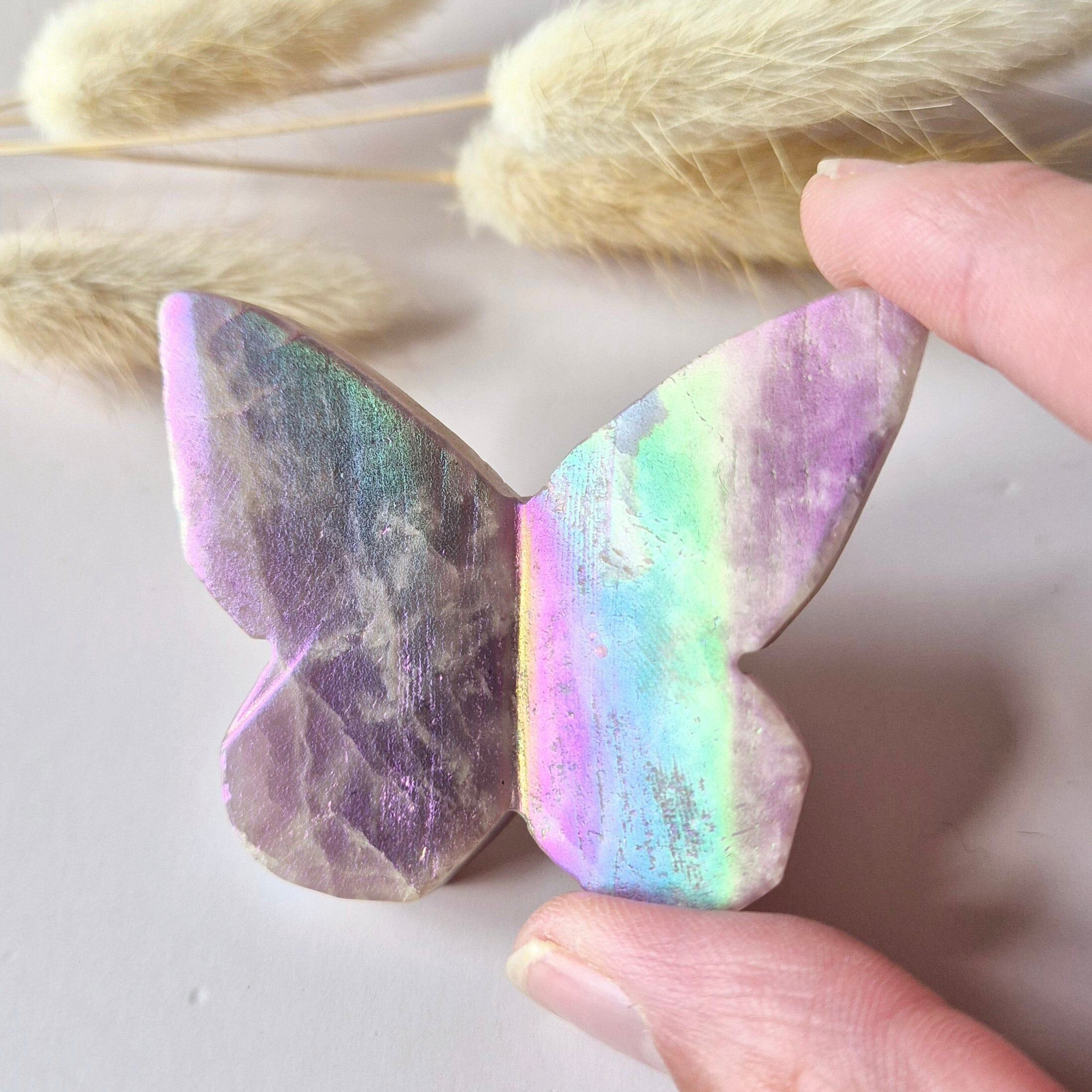 Gemma Angelo Aura Farfalla 6x5 cm – Pietra di Luna