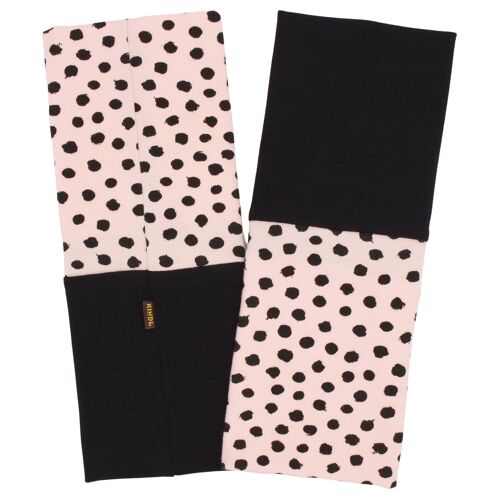 Armstulpen Manchette / Dots on Light Pink