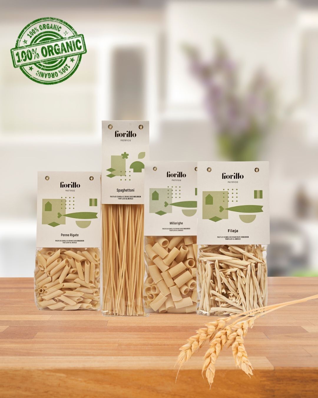 Discovery pack 4 x 500 gr. pasta biologica