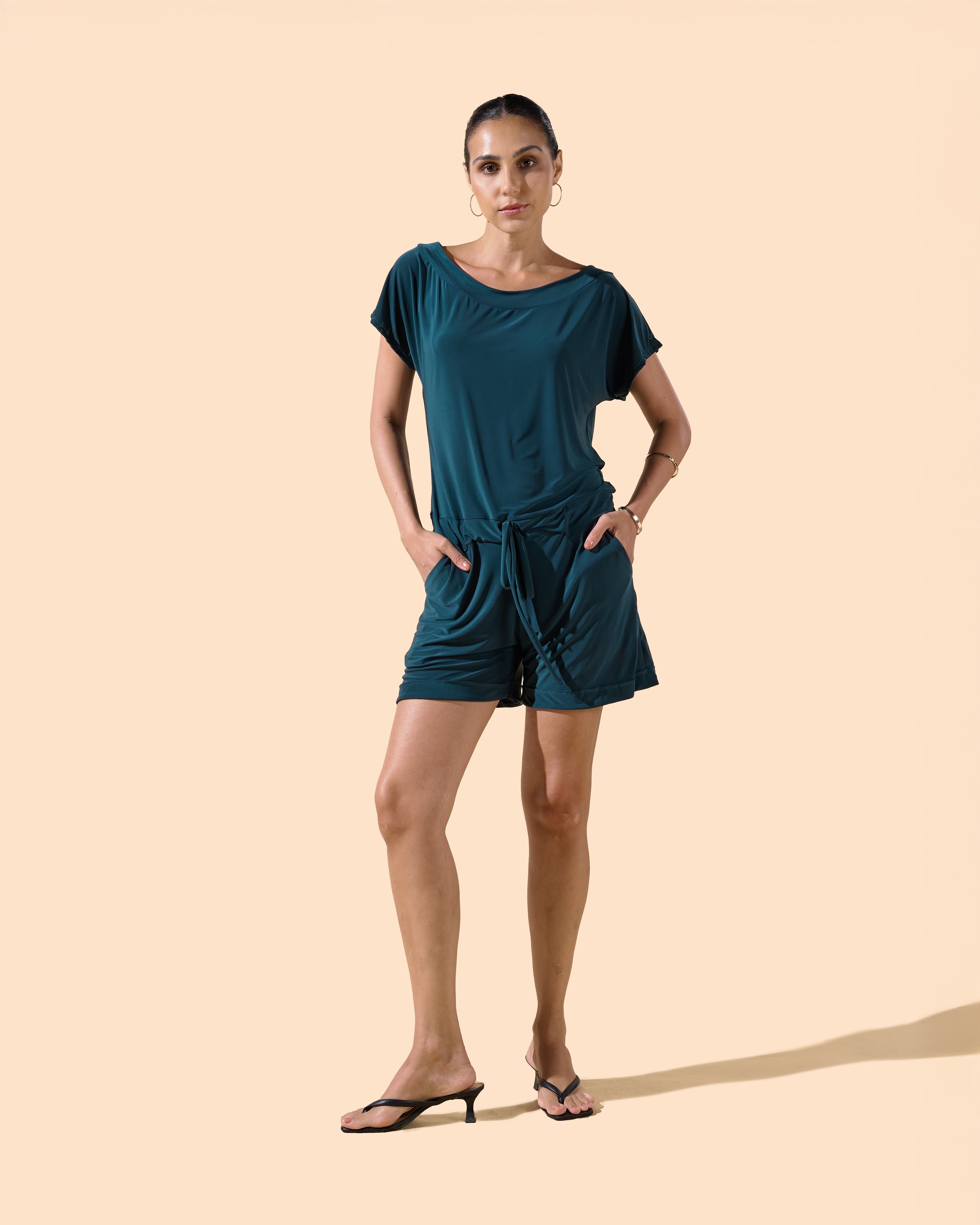 Tuta a maniche corte - Clara