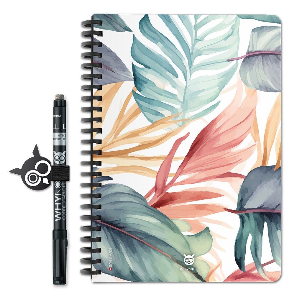 Wiederverwendbarer Notizblock – A5 – Aquarelle