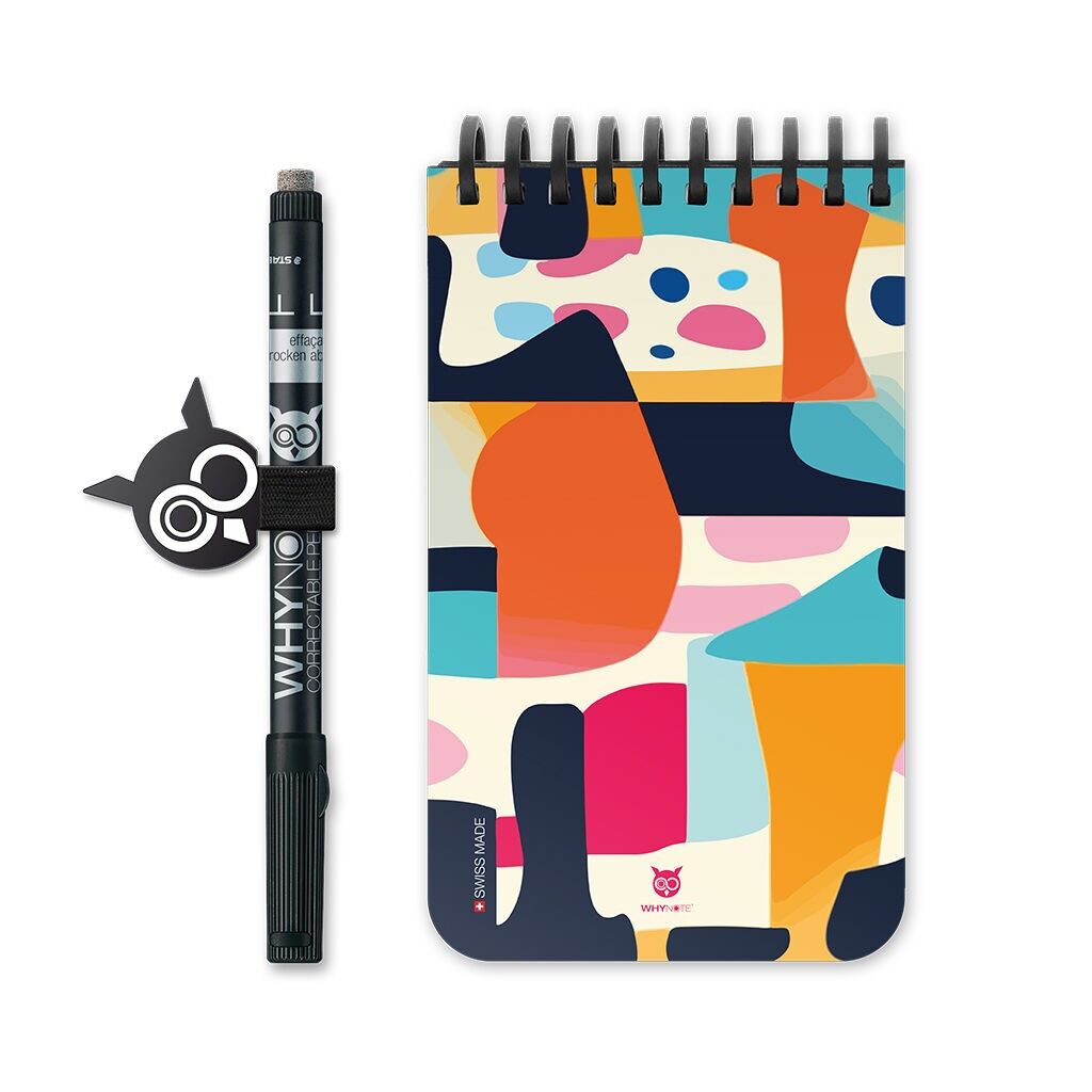 Blocknotiz wiederverwendbar – Tasche – Zusammenfassung