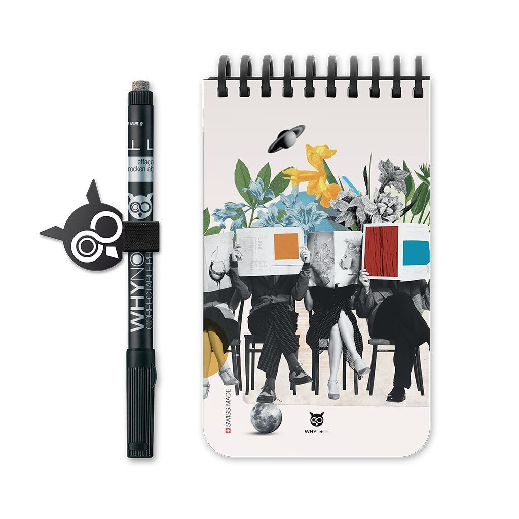 Bloc-note réutilisable - Pocket - Newspaper