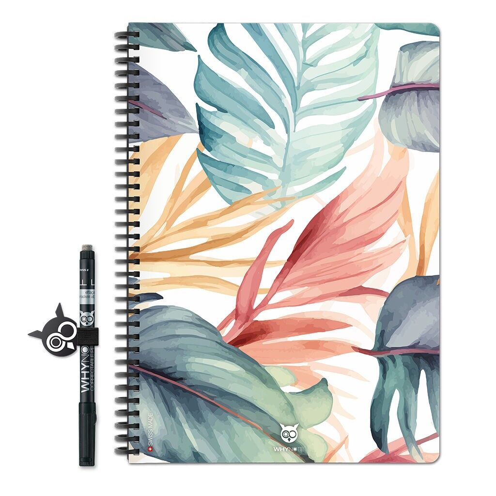 Wiederverwendbarer Notizblock – A4 – Aquarelle