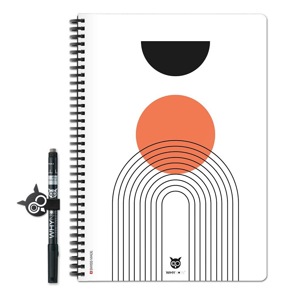 Bloc de notas reutilizable - A4 - Bauhaus