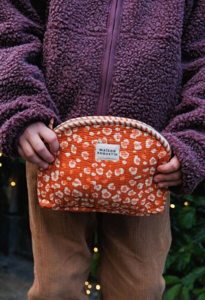 Trousse Make up Graou camel