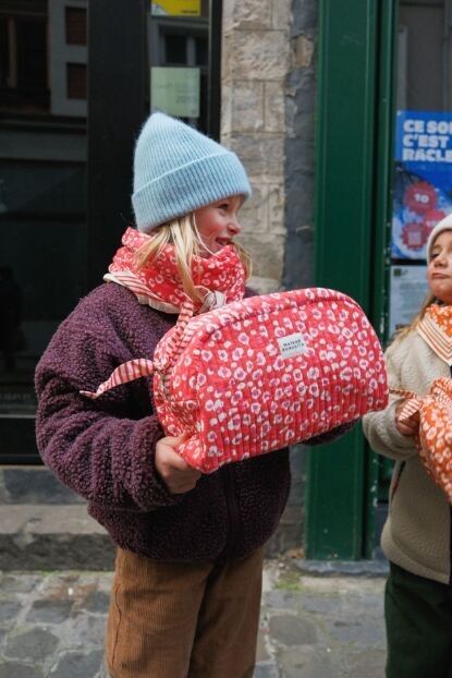 Trousse de toilette Graou cerise