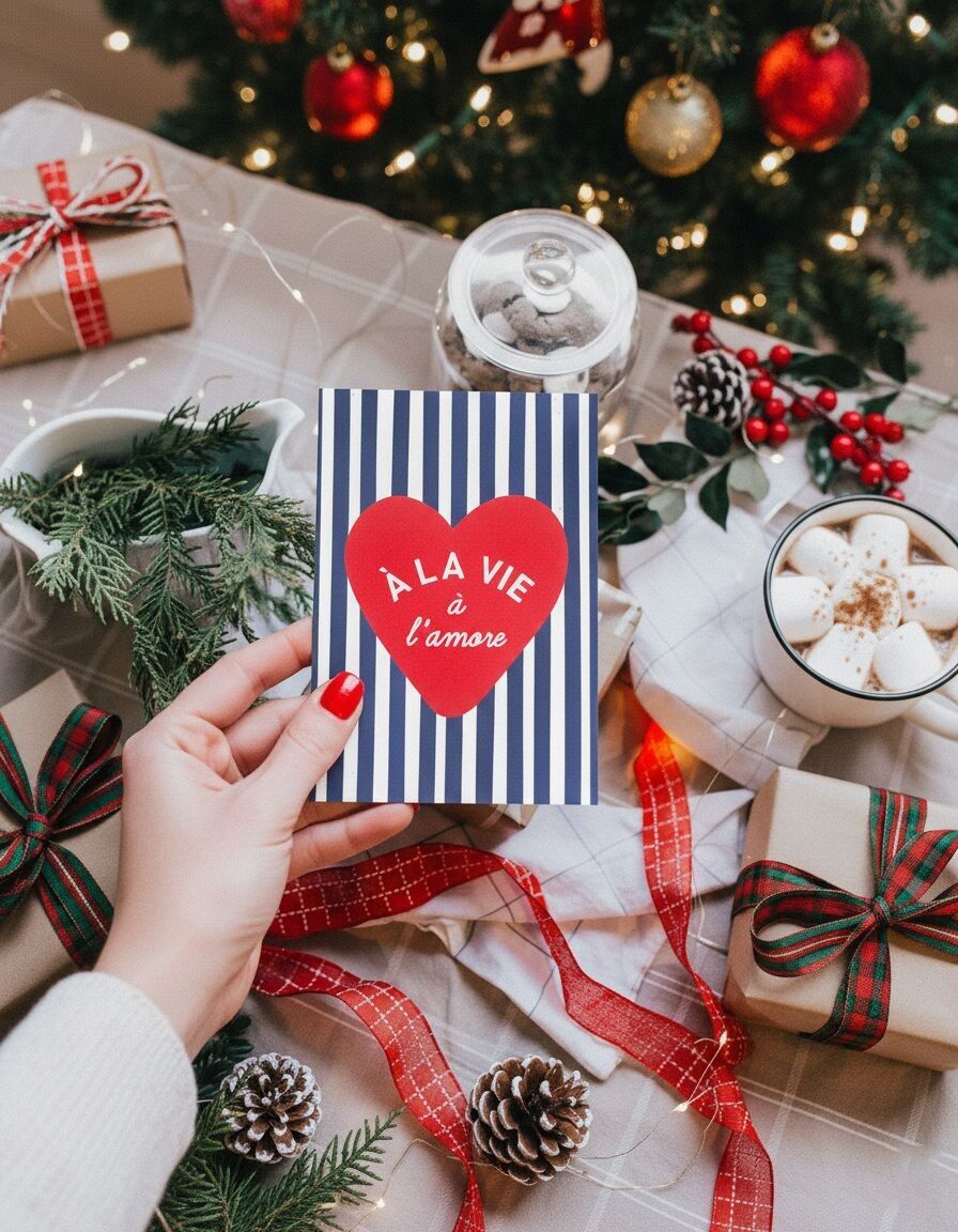 Tarjeta de felicitación del corazón