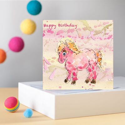 Pony Greetings Card
