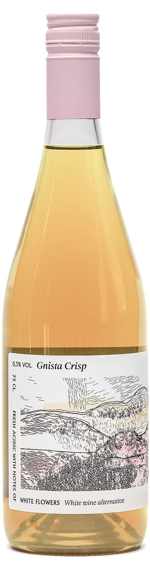 Blonde Crisp wine alternative - to replace a Riesling - 75 cl alcohol free