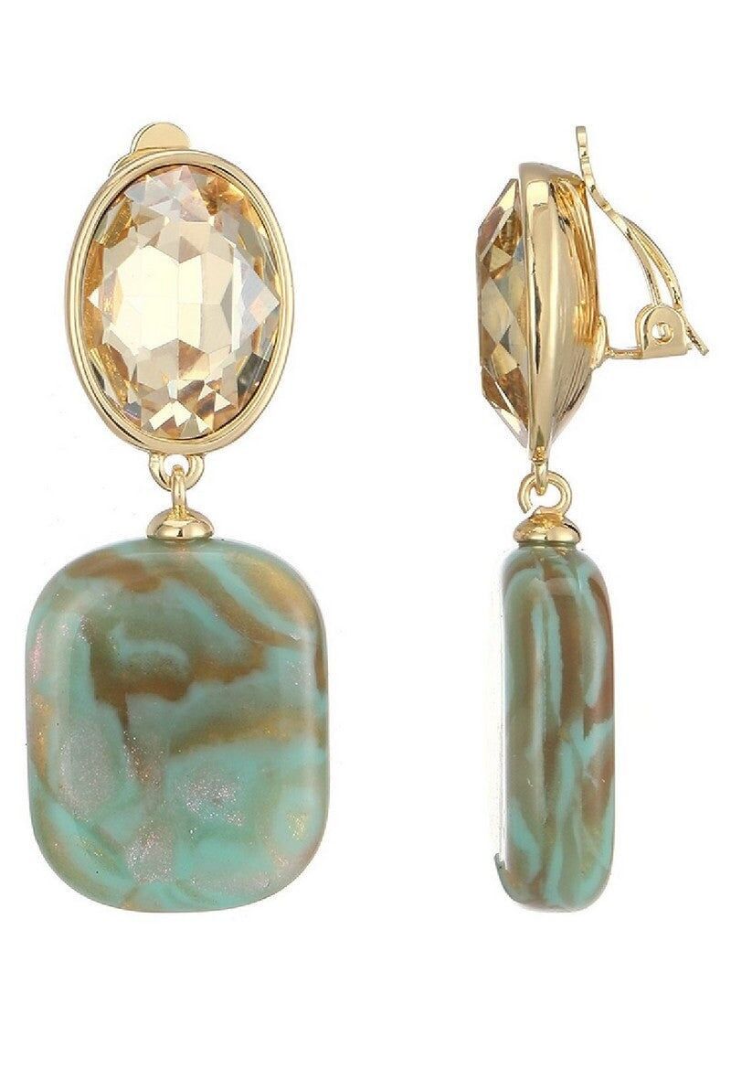 Orecchini a clip Nuo