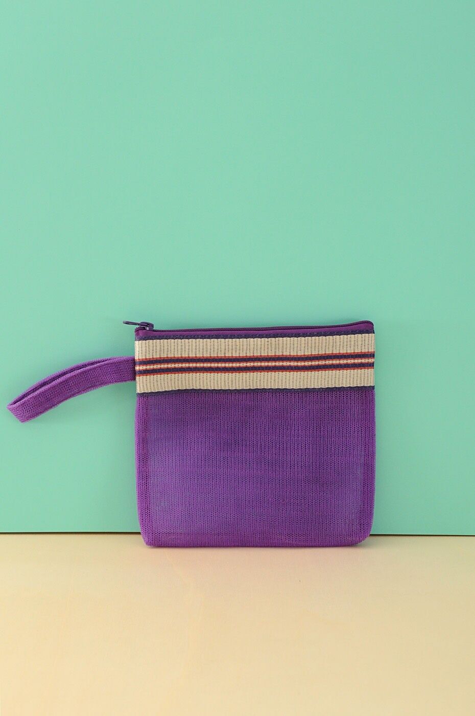 Pochette Résille de Plastic Recyclé PRUNE