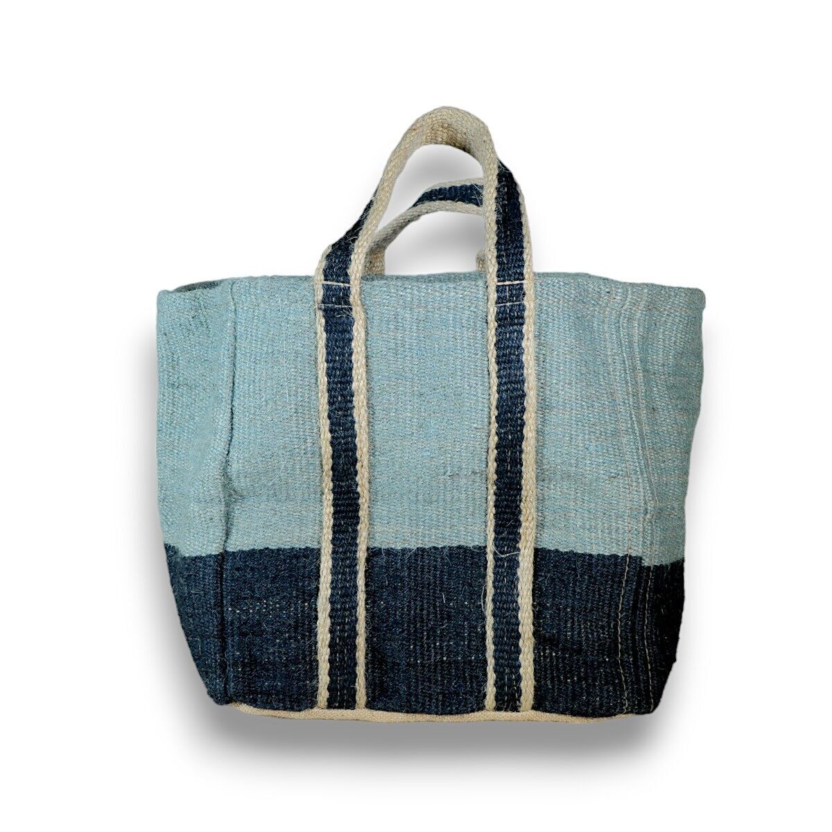 Sac BOBY en jute bicolore
