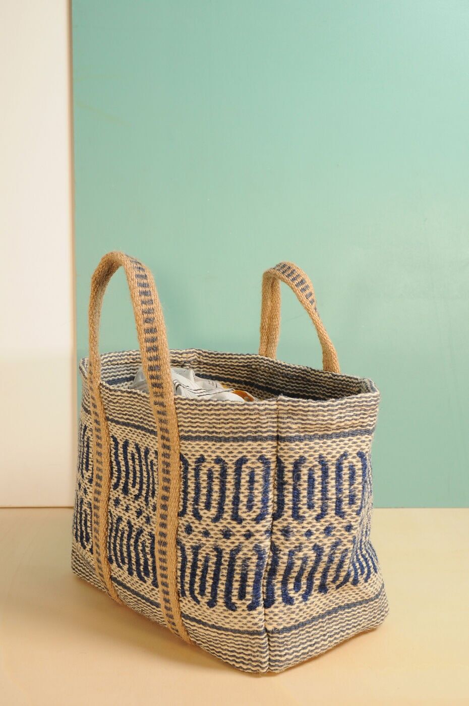 Sac jute SOFY Blue