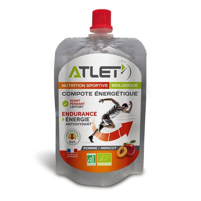 Compote énergétique bio pomme-abricot