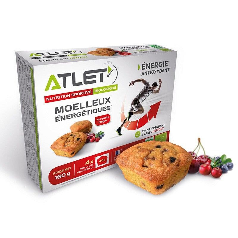 Moelleux énergétiques bio – frutas rojas