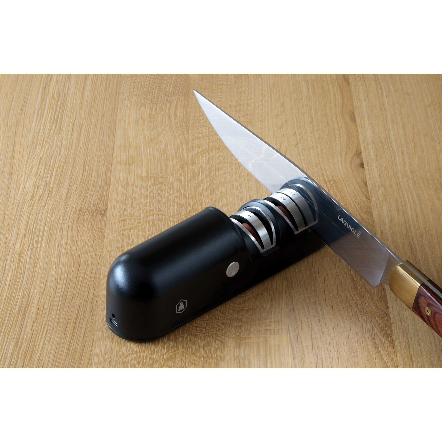 Elektrischer Messerschärfer von Laguiole – USB-wiederaufladbar