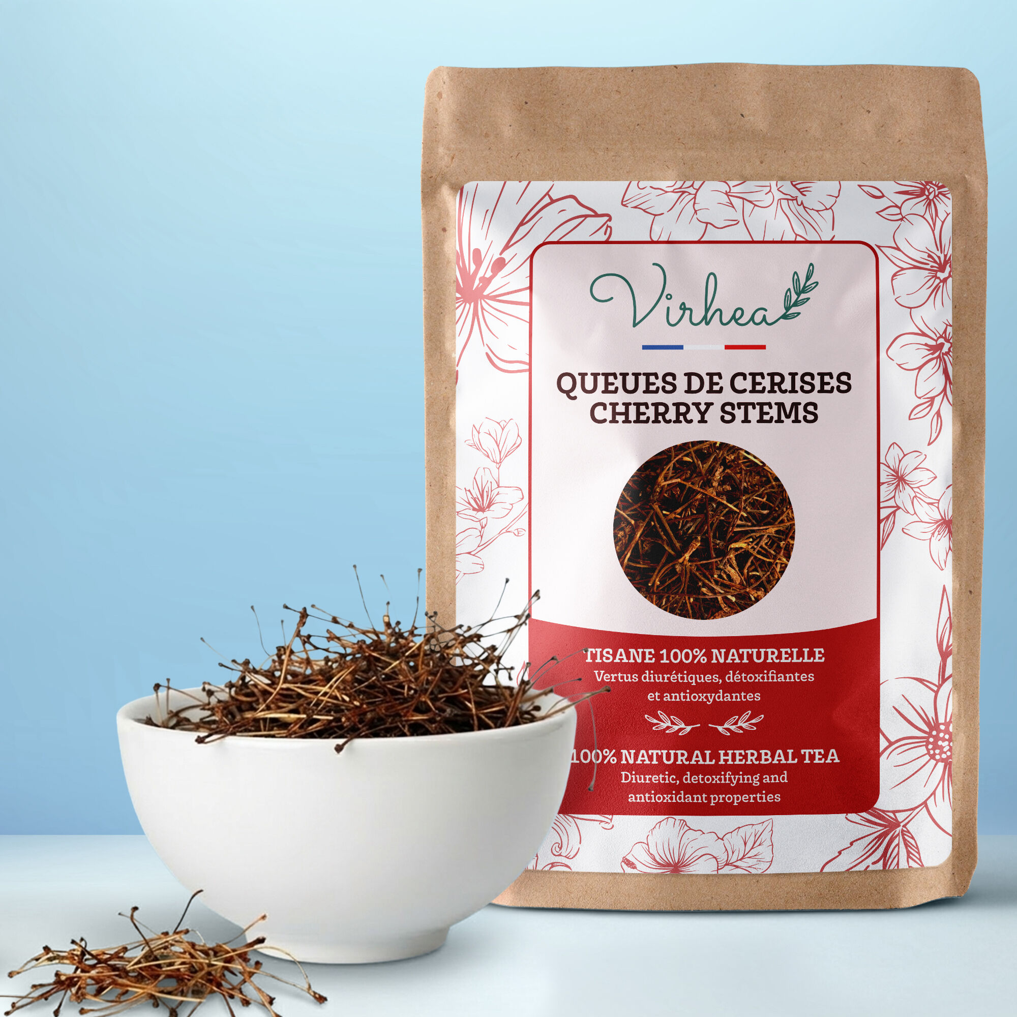 Queues de cerise entières - 100g