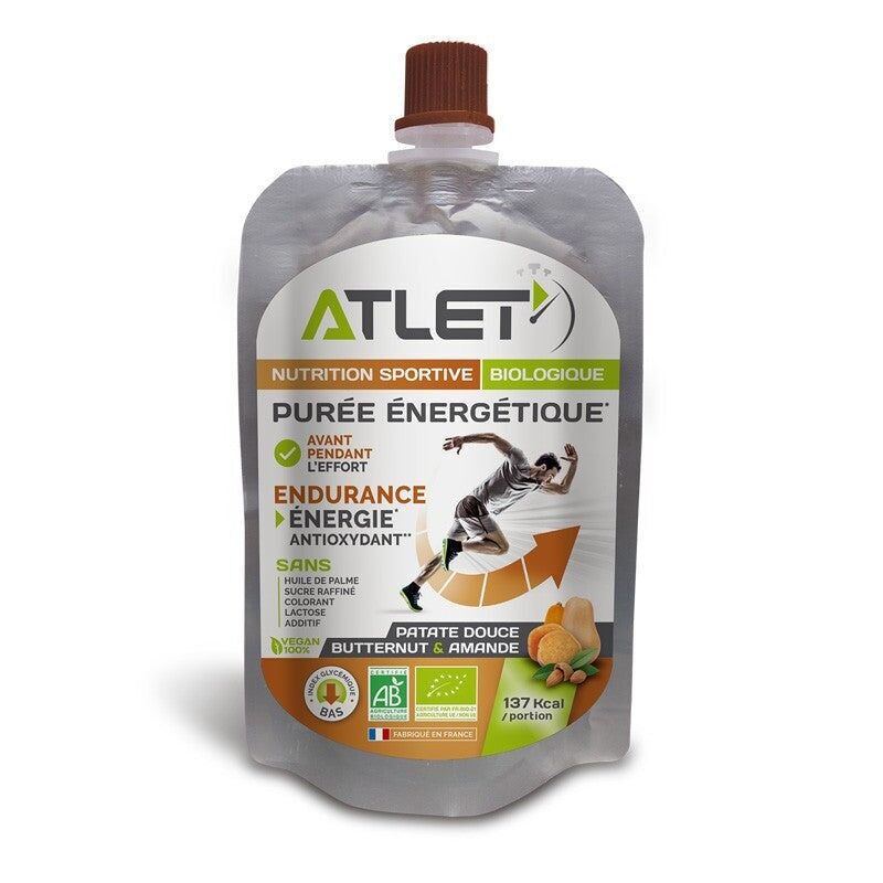 Puré energético bio butternut–patate douce–amande