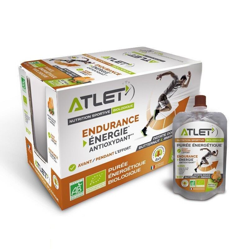 Pack 18 purés energéticos bio butternut–patate douce–amande