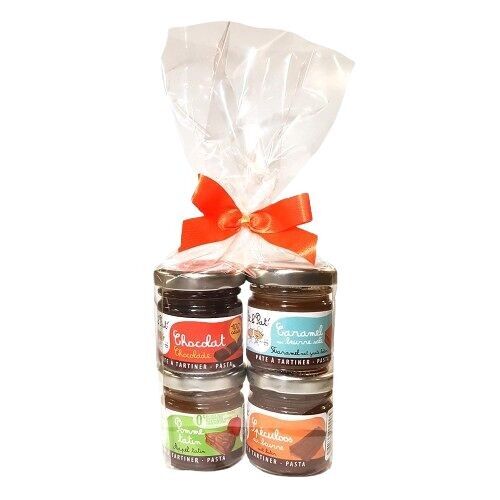 Confezione da 4 paste spalmabili - 4x40g