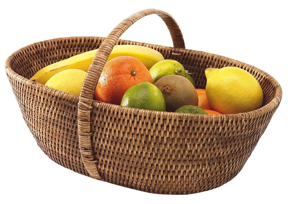 Cestino in rattan Honey Delight con manico