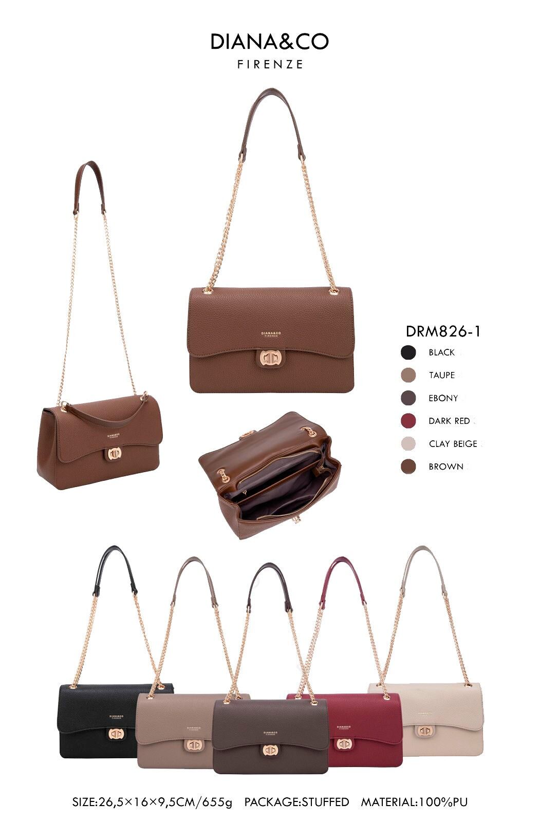 Borsa a tracolla in similpelle di alta qualità per donna