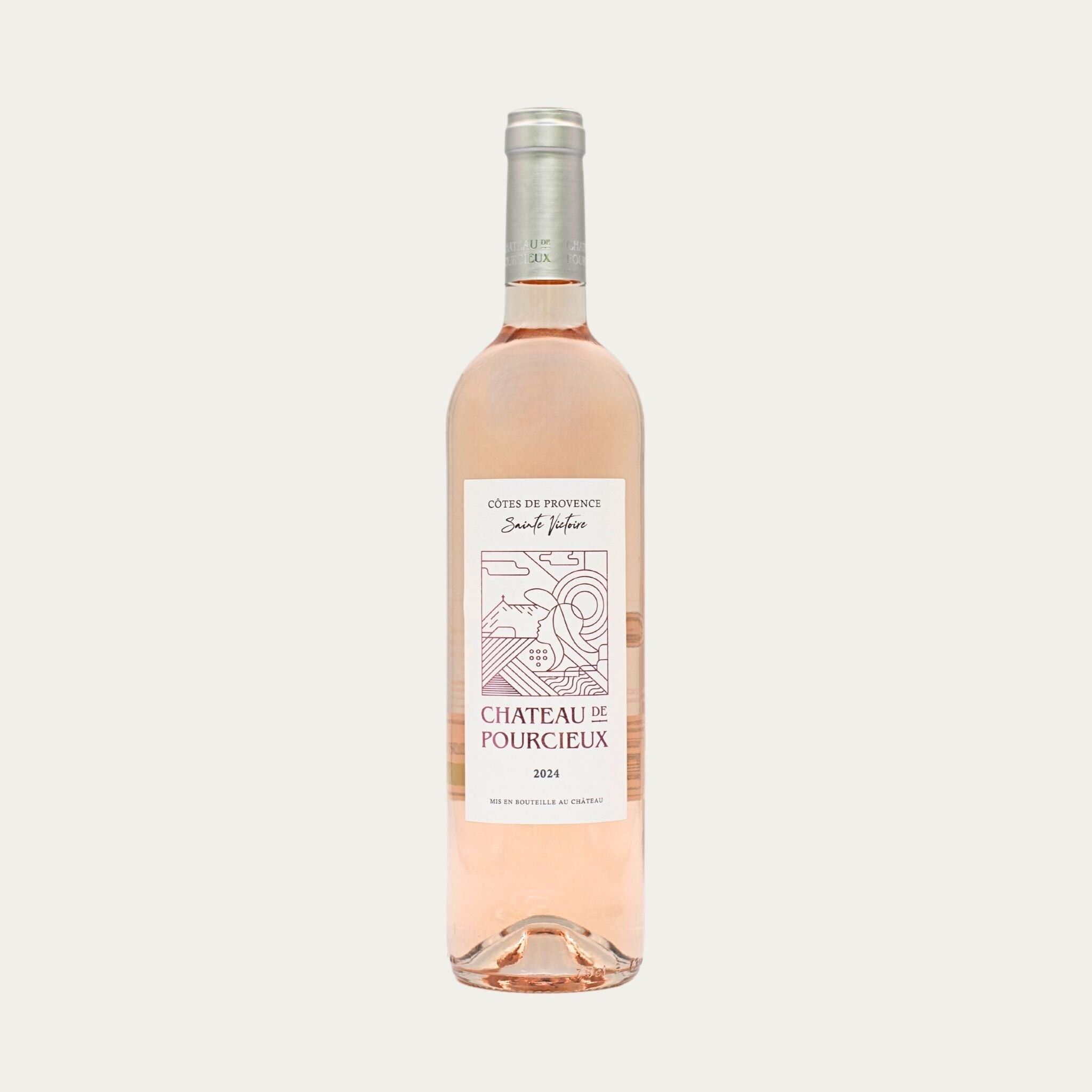 Rosé A.O.P Côte de Provence - Sainte Victoire, Château de Pourcieux