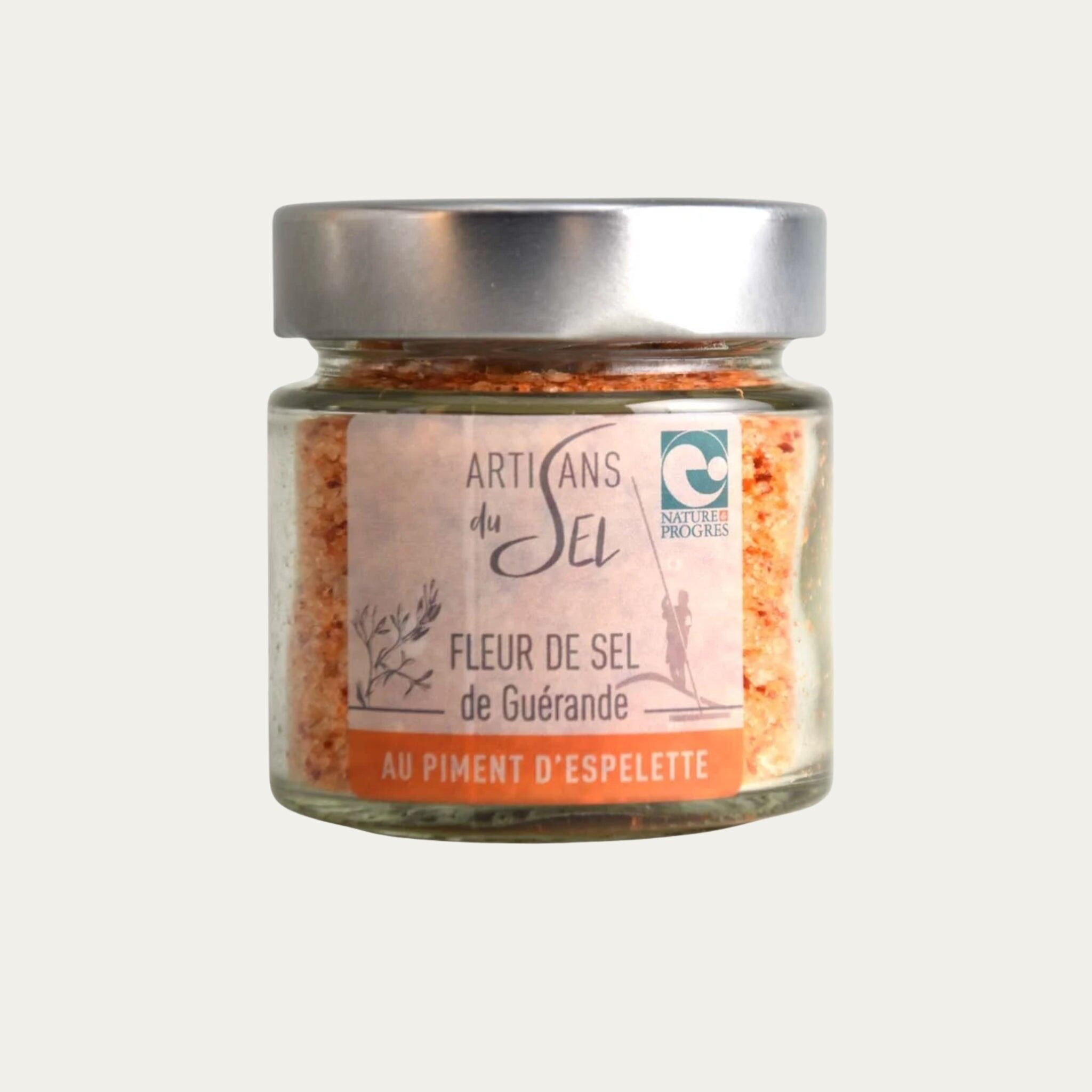 Fleur de Sel de Guérande au Piment d'Espelette Bio AOP