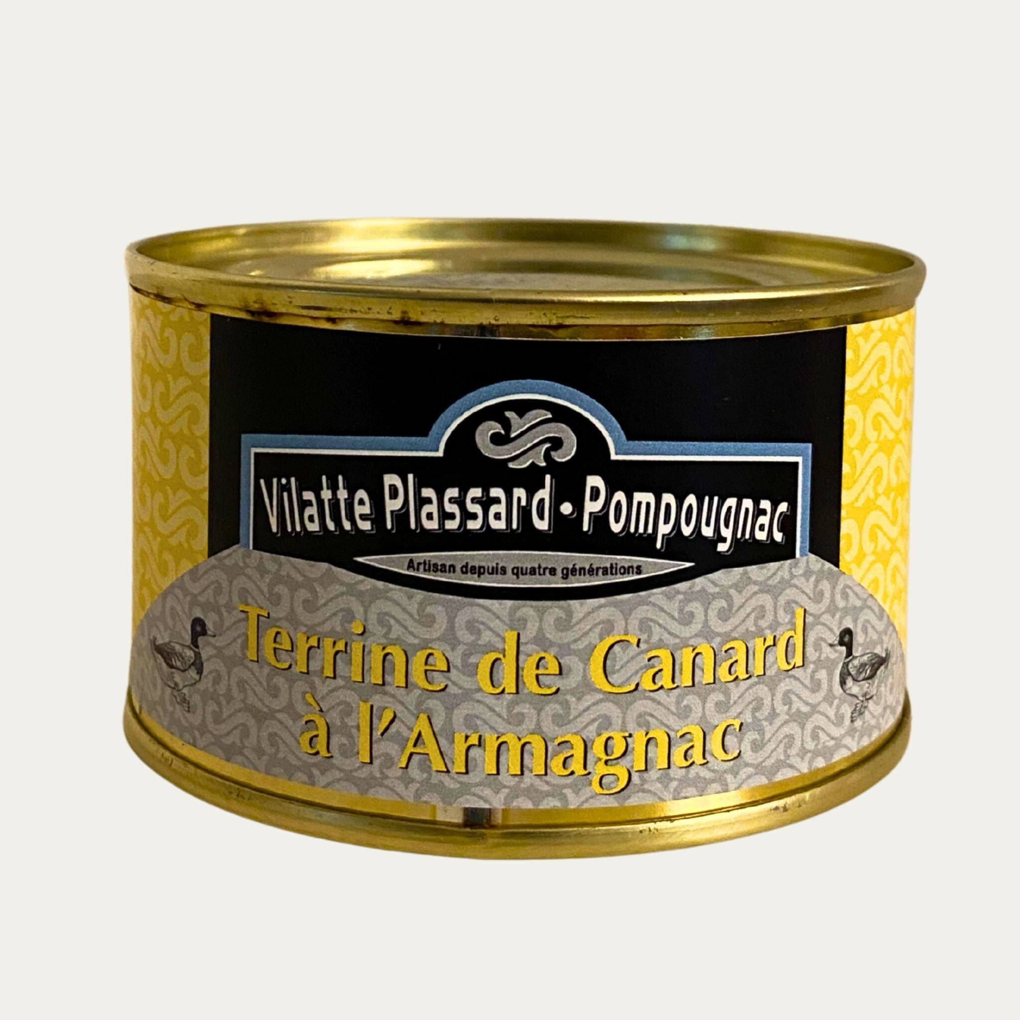Terrine de canard à l'Armagnac, Maison Vilatte Plassard Pompougnac