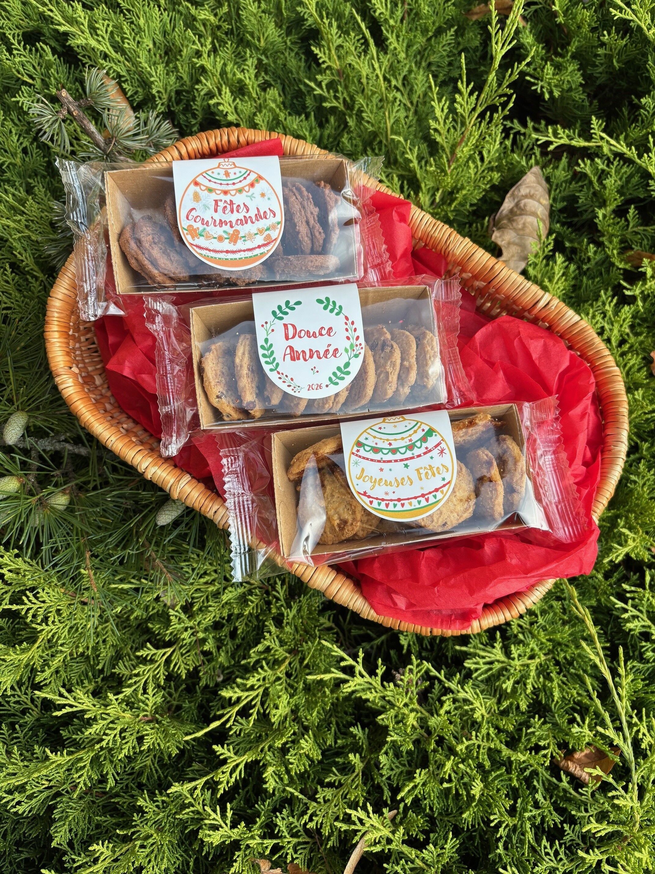 NEW - SPECIAL HOLIDAY PACK - Organic Mini Cookies - Party Favors