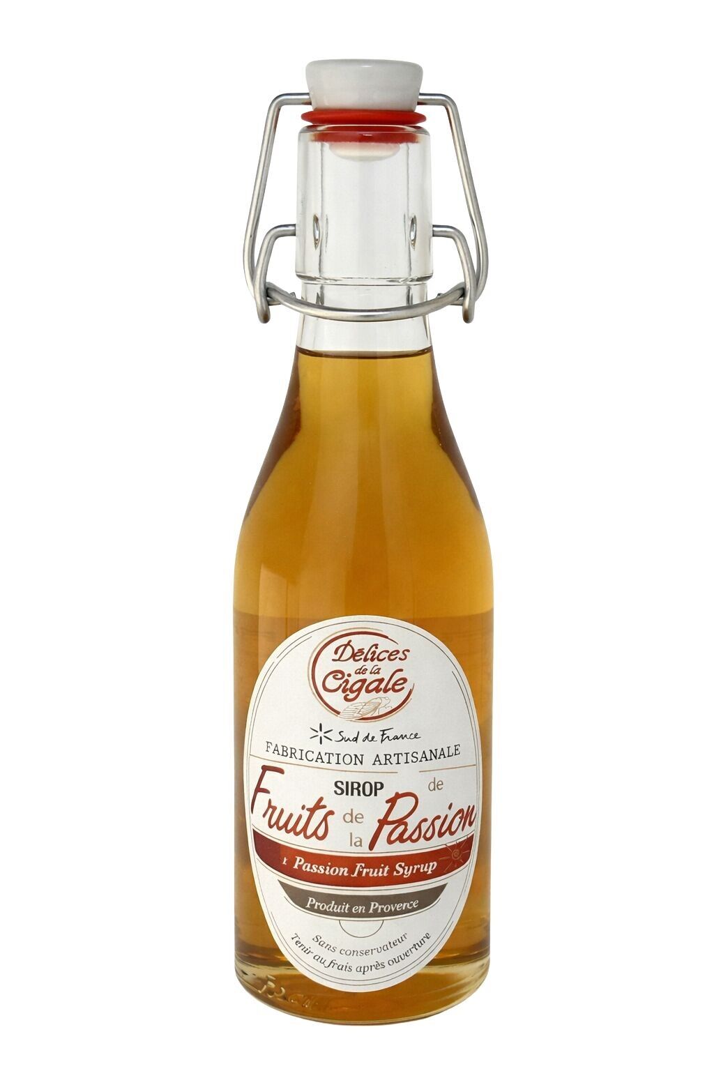 Artisanal Passion Fruit Syrup 25 cl - Made in the south of France
