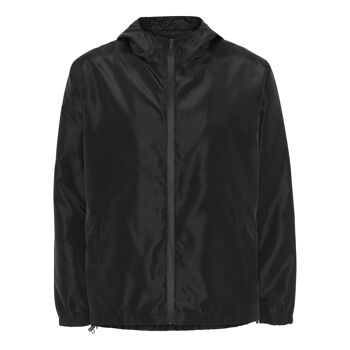 Veste noire imperméable 2