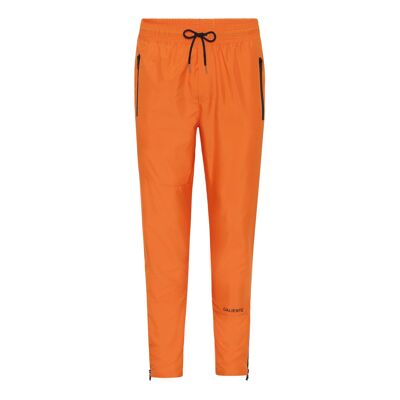 Pants orange microfiber