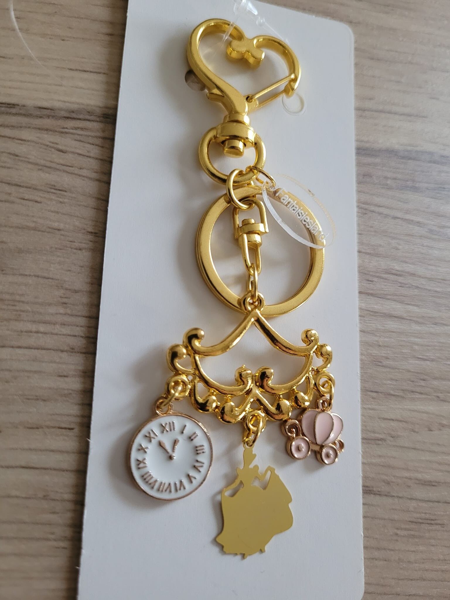 Bijou de sac doré L'heure du bal