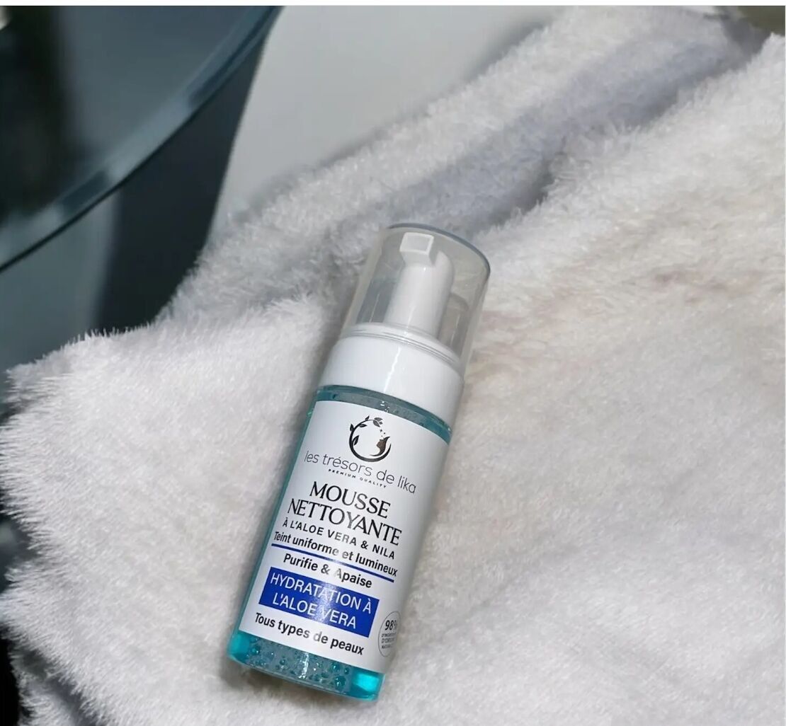 Mousse detergente con aloe vera e Nila Bio 120ml