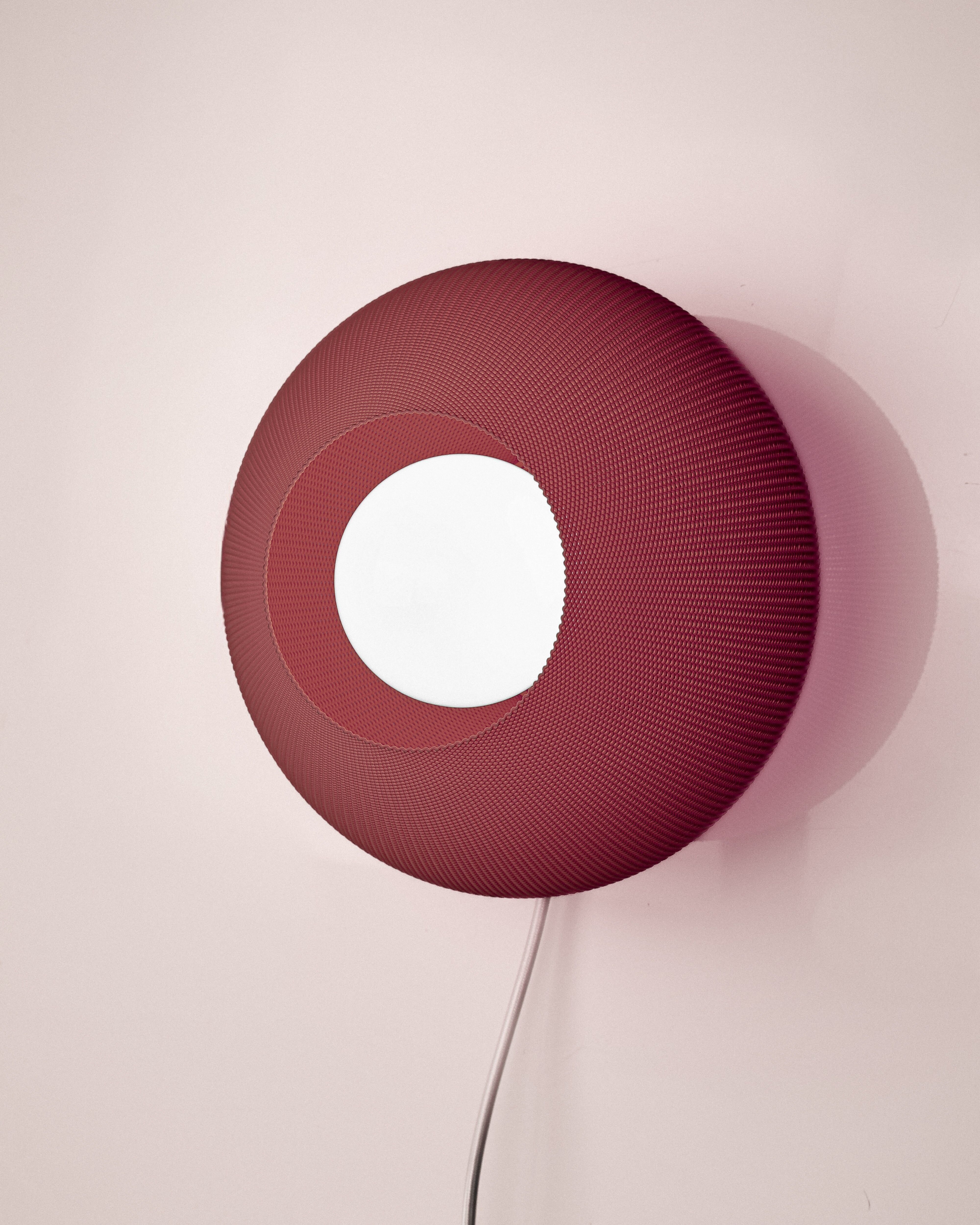 Aplique de pared rojo Tiri