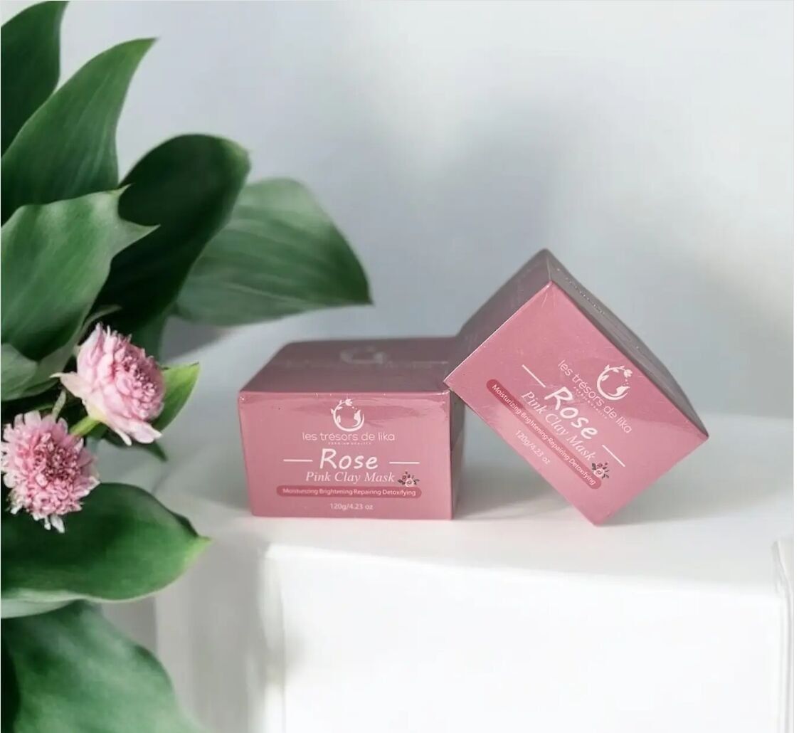 Organic Pink Clay Mask 120g