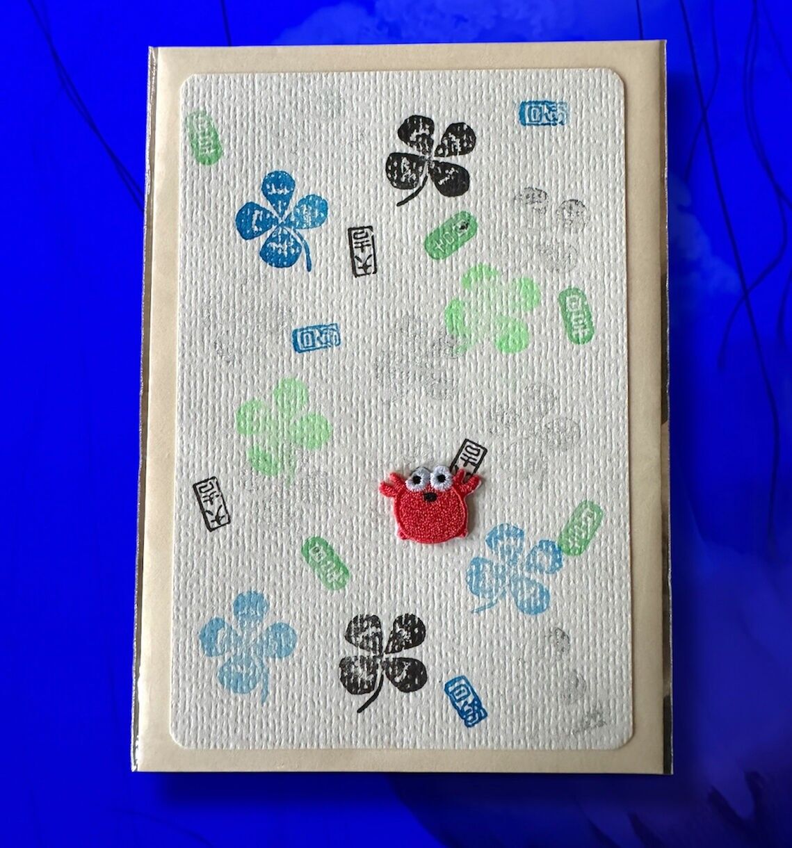 Set mit 3 Kawaii-Stempelkarten #Craby