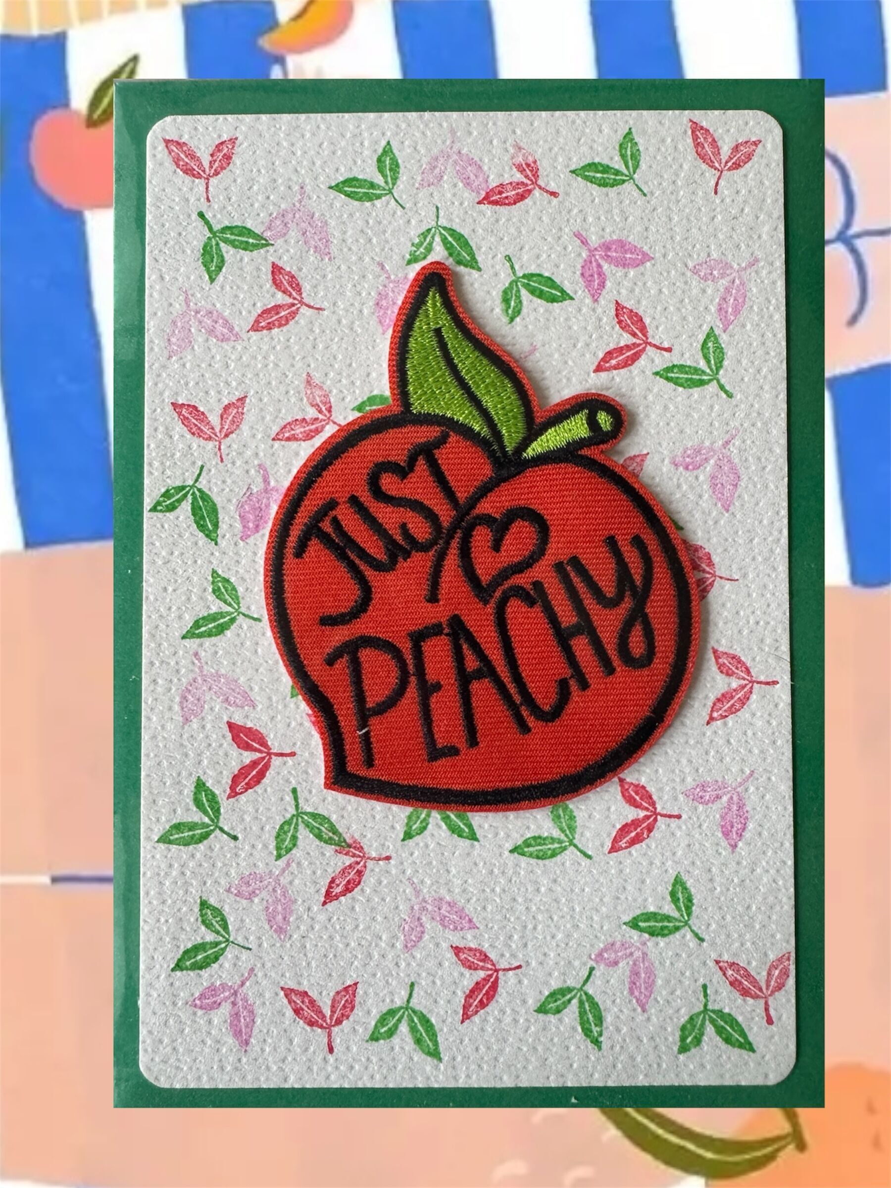 Kawaii Stempelkartenserie #Pfirsich 🍑