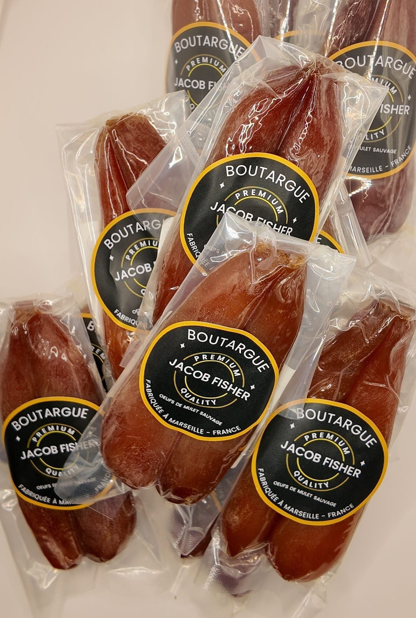Artisanal Boutargue 1 kg rein, wachsfrei, transparent.Traditionelle Marseiller Produktion *Koscher*