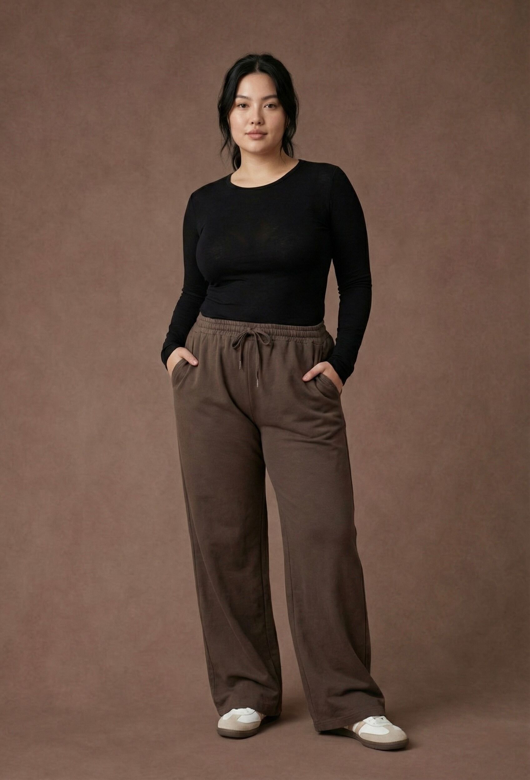 GRANDE TAILLE Jogging grande taille élastique PPN2574GT