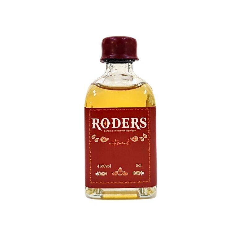 Gin Roders Añejado con Roble Frances 5cl