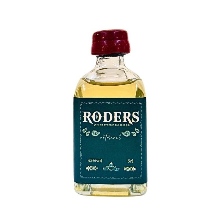 Gin Roders Añejado con Roble Americano 5cl
