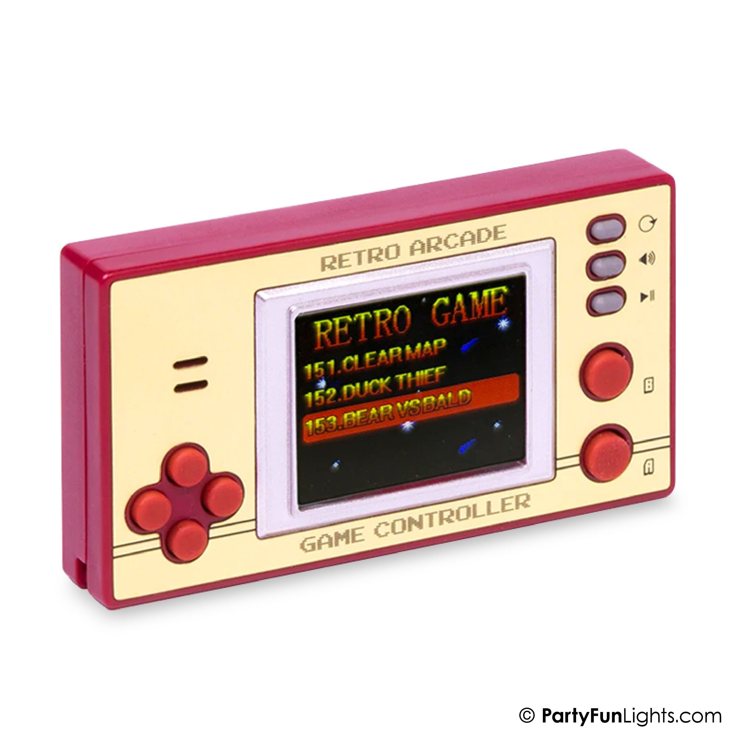 Retro Arcade Game Console - Color Screen - 150 Games - Pocket Size