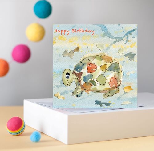 Tortoise Greetings Card