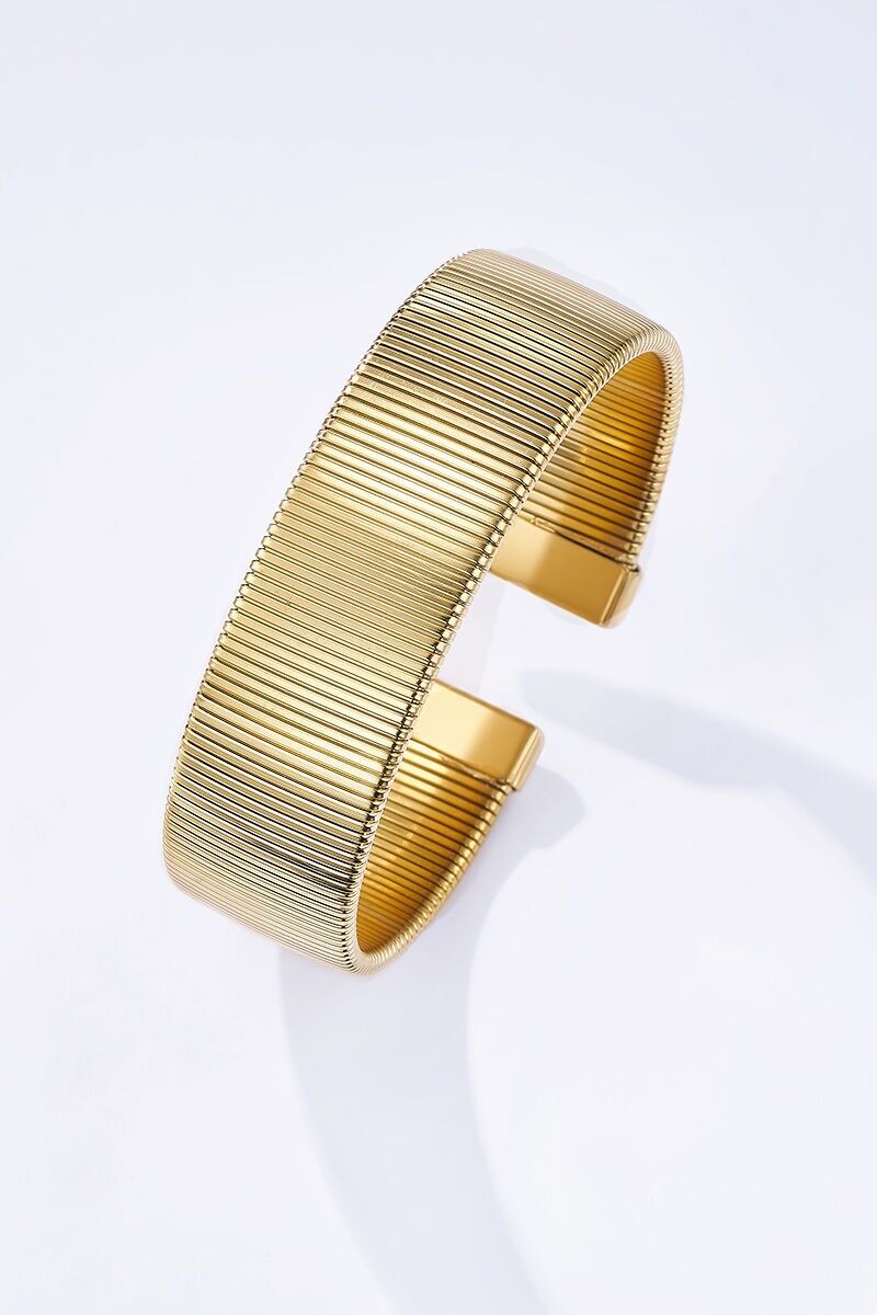 324AQ327 Stainless Steel Bangle Bracelet