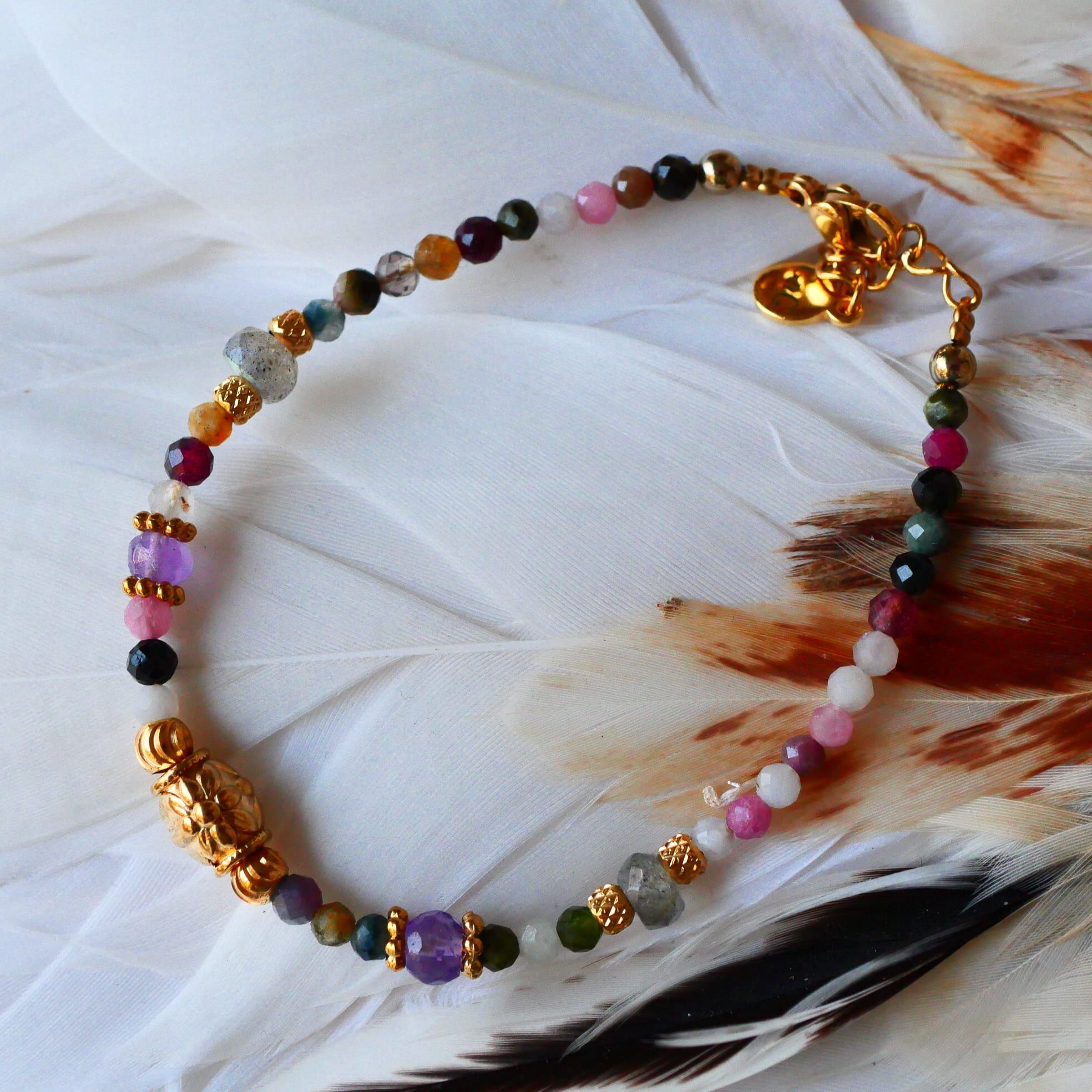 Bracciale Dharma Yantra - Talismano in pietra naturale