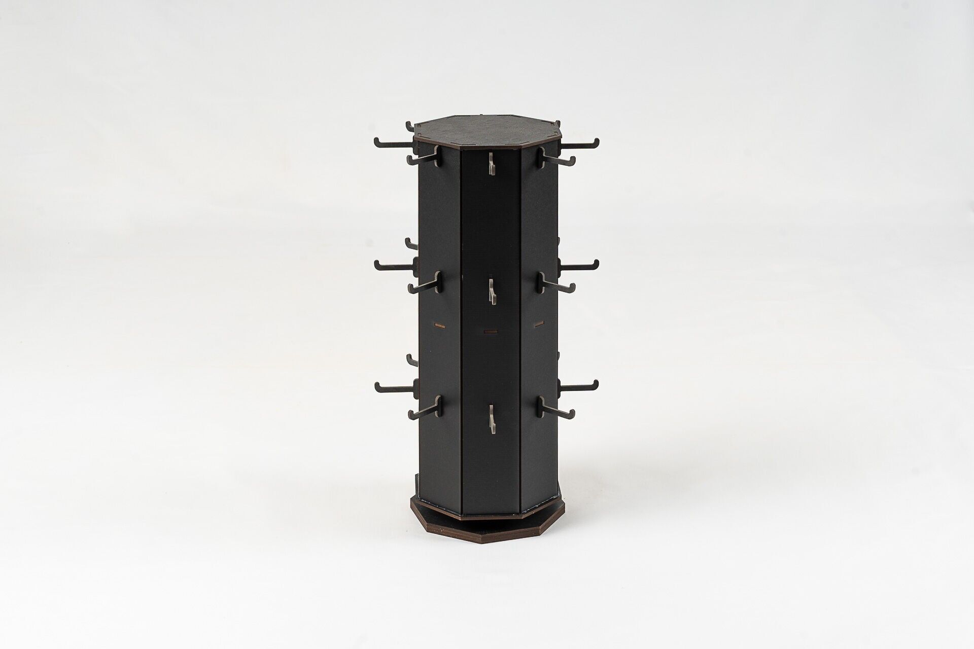 Drehdisplay für Schlüsselanhänger / Armbänder mit 24 Haken