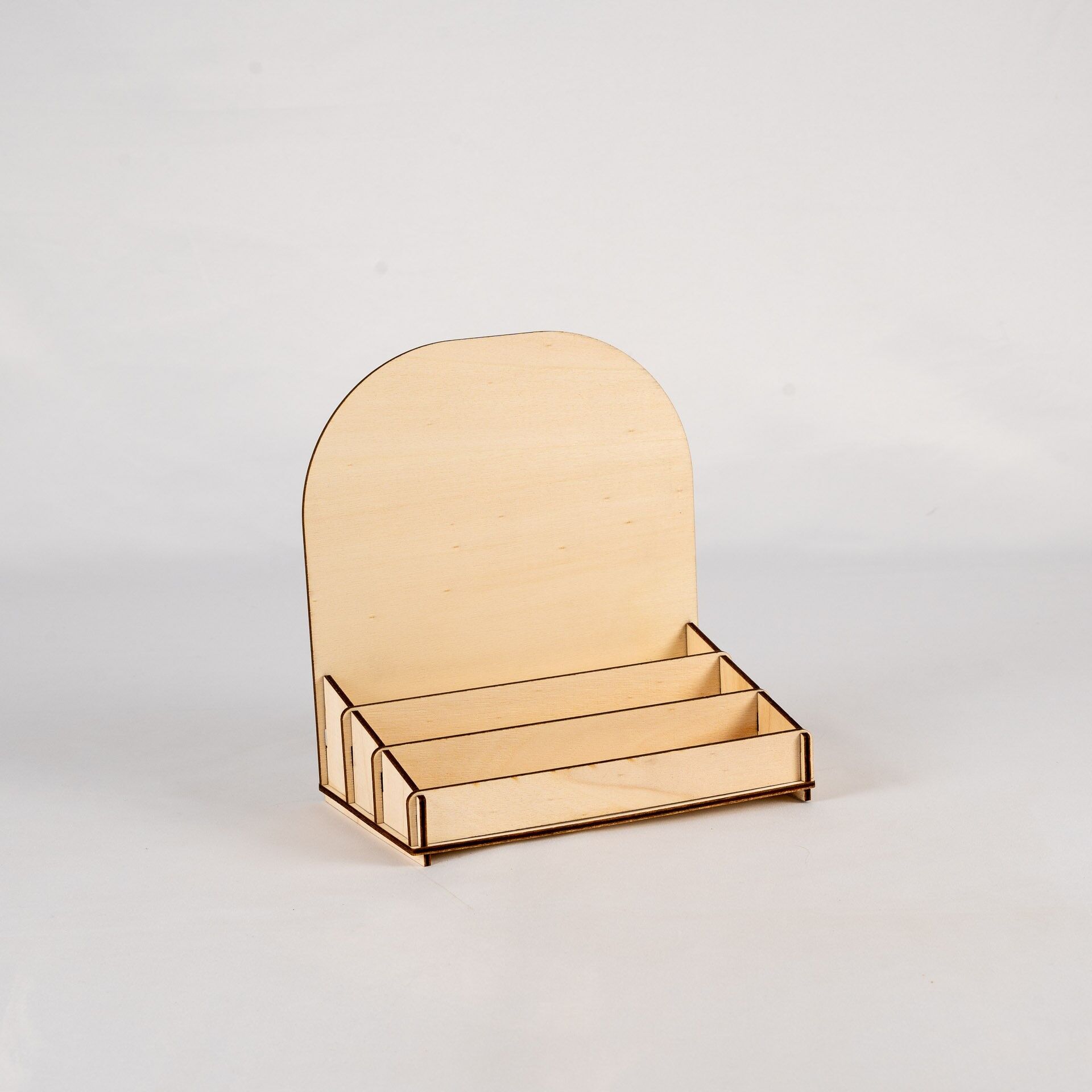 Holz-Präsentationsbox für Aufkleber / Untersetzer